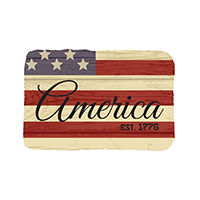 America Est. 1776 Stone