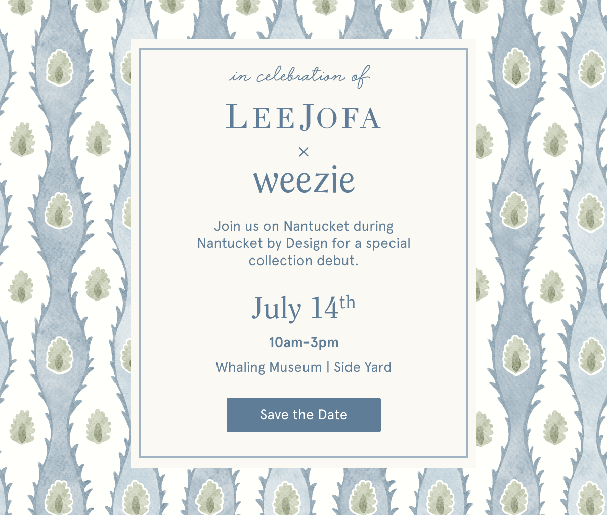 Save the date