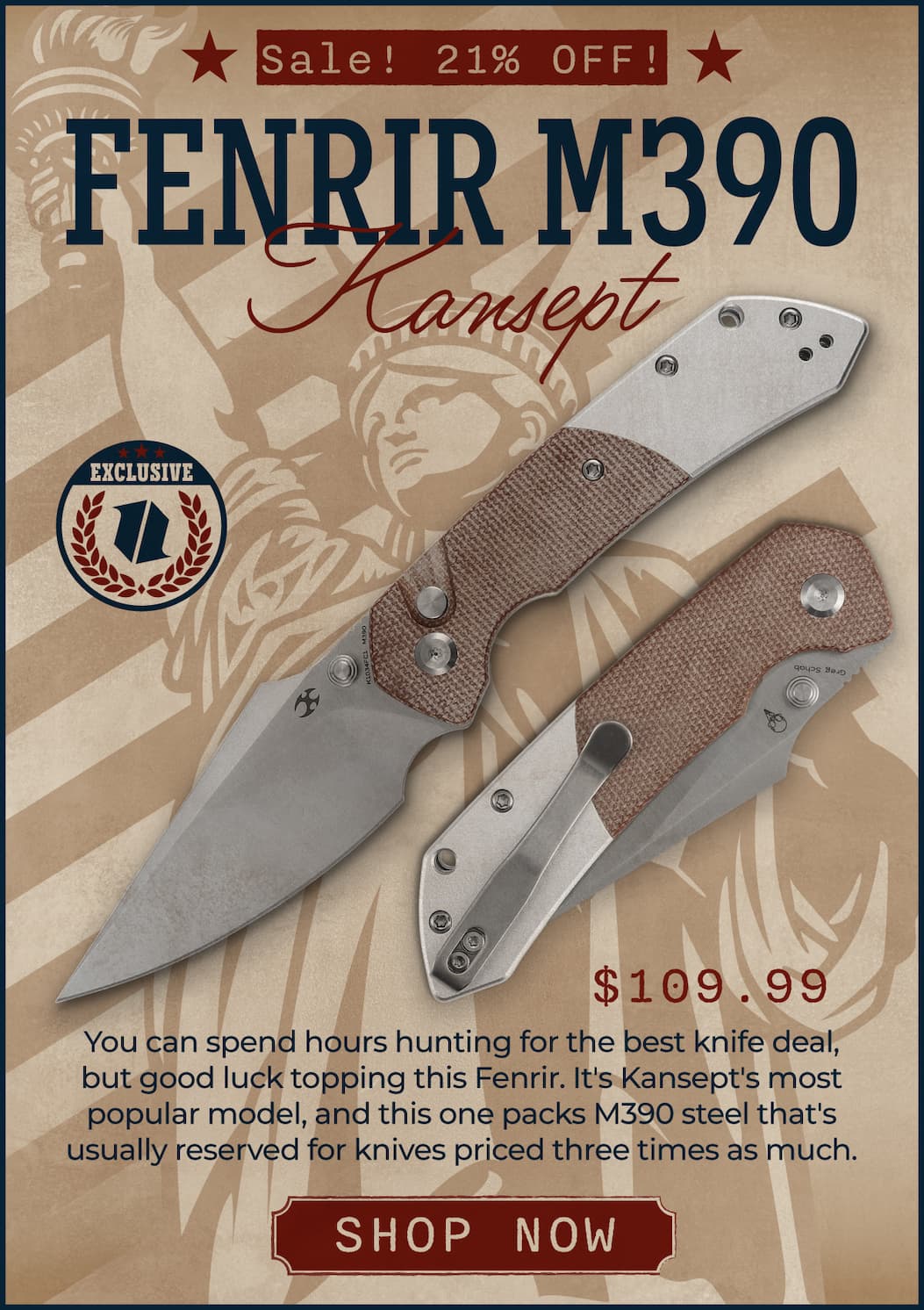 Kansept Fenrir M390