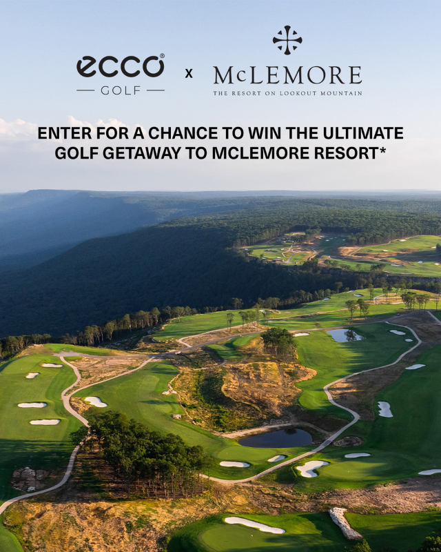 Enter for a chance to win the ultimate ECCO Golf × McLemore getaway.