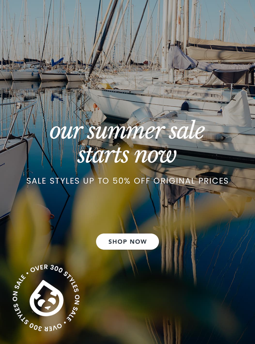 our summer sale starts now