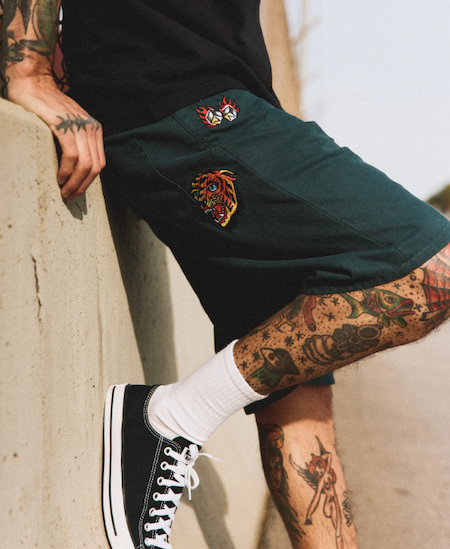Kaleb 5 Pocket Short 21" Short