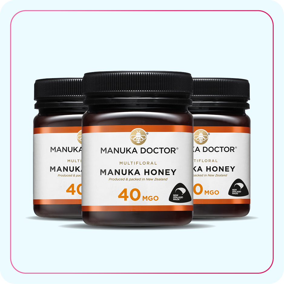 Trio Pack 40 MGO 250g - Manuka Honey