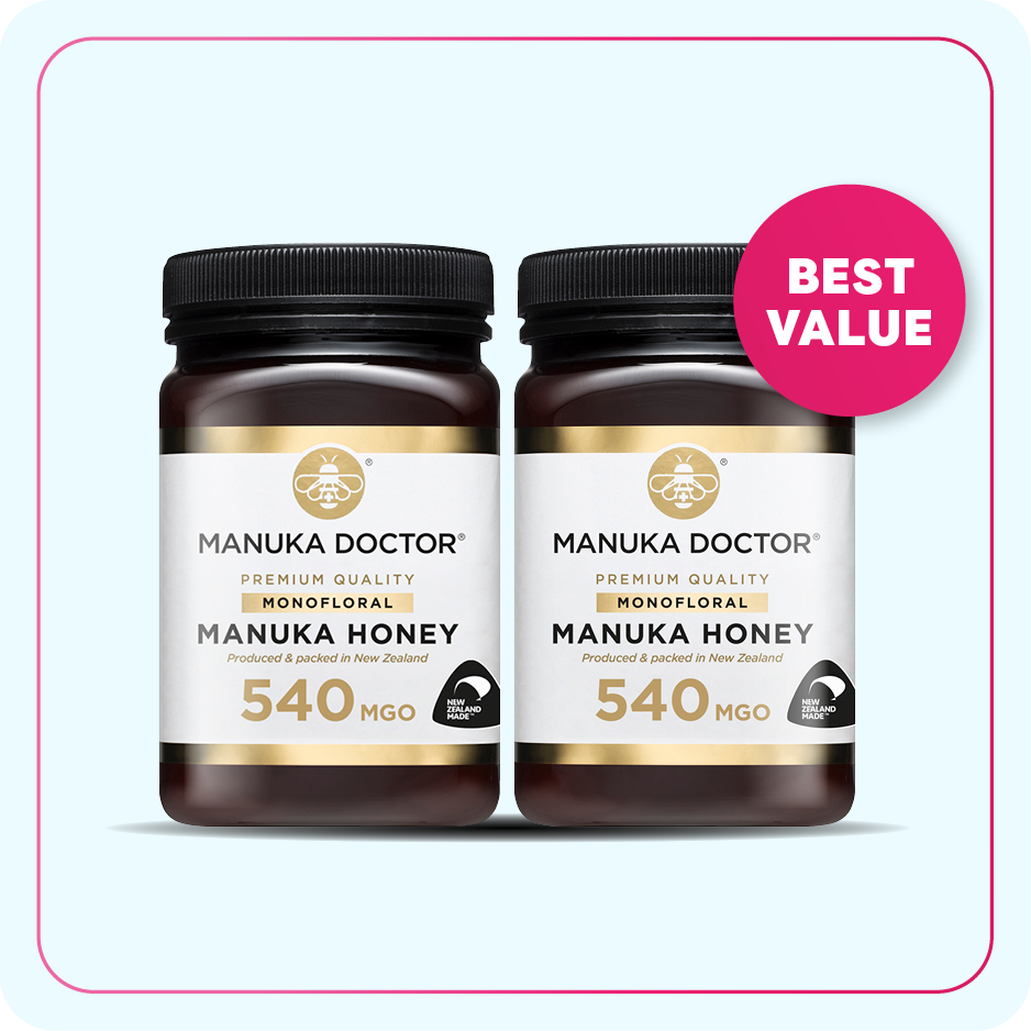 Twin Pack 540 MGO 500g - Manuka Honey