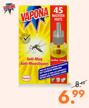 Anti-Muggenstekker navulling voor 6.99