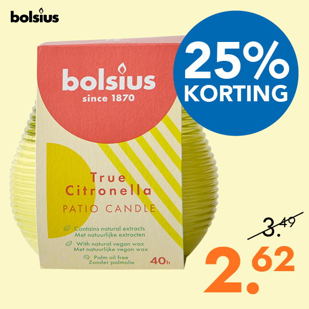 Citronella patiolight voor 2.62