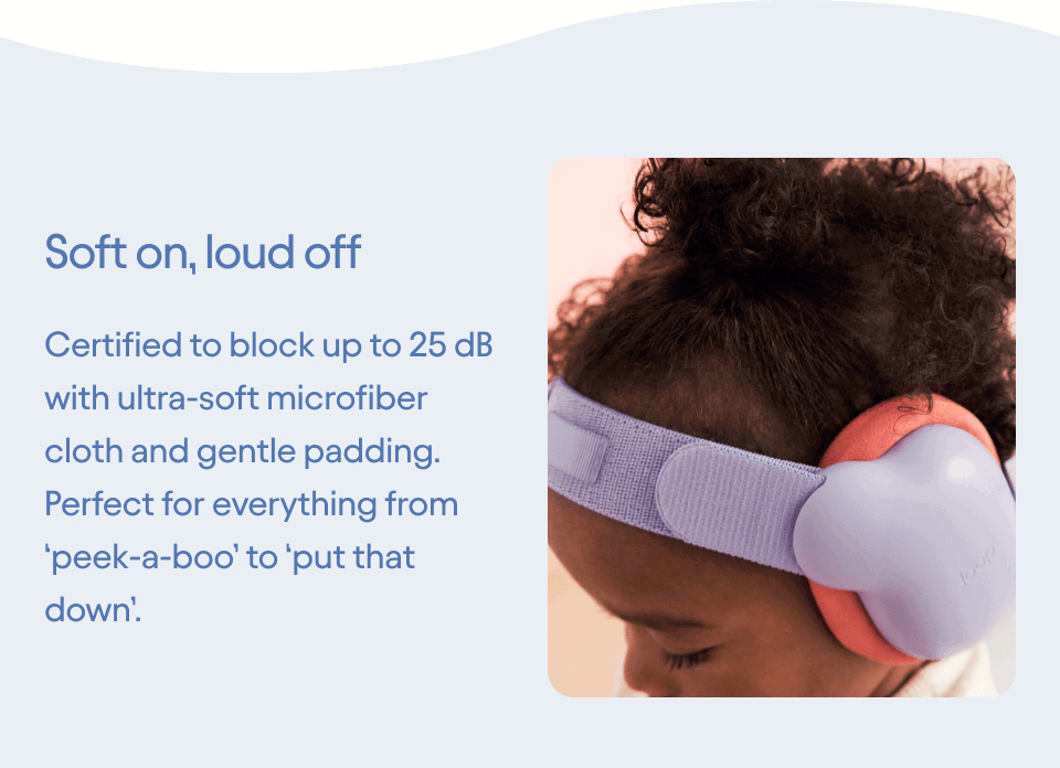 Soft on, loud off