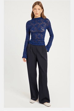 Harlowe Lace Roll Neck