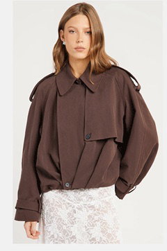 Bubble Hem Trench