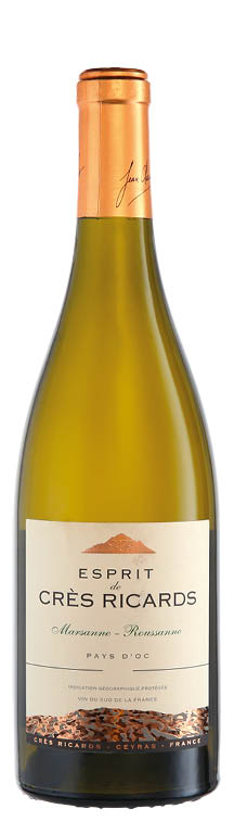 Pays d'Oc IGP Marsanne Roussanne Esprit de Crès Ricards 2021 