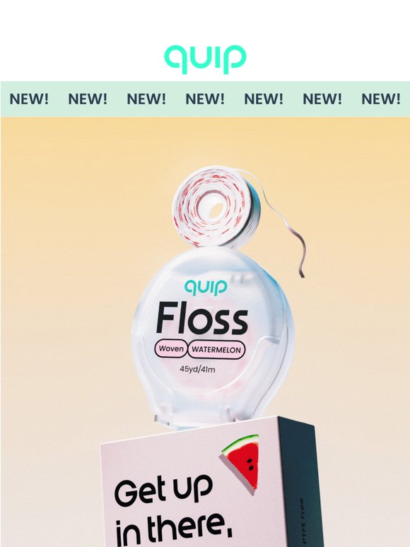NEW! Woven String Floss