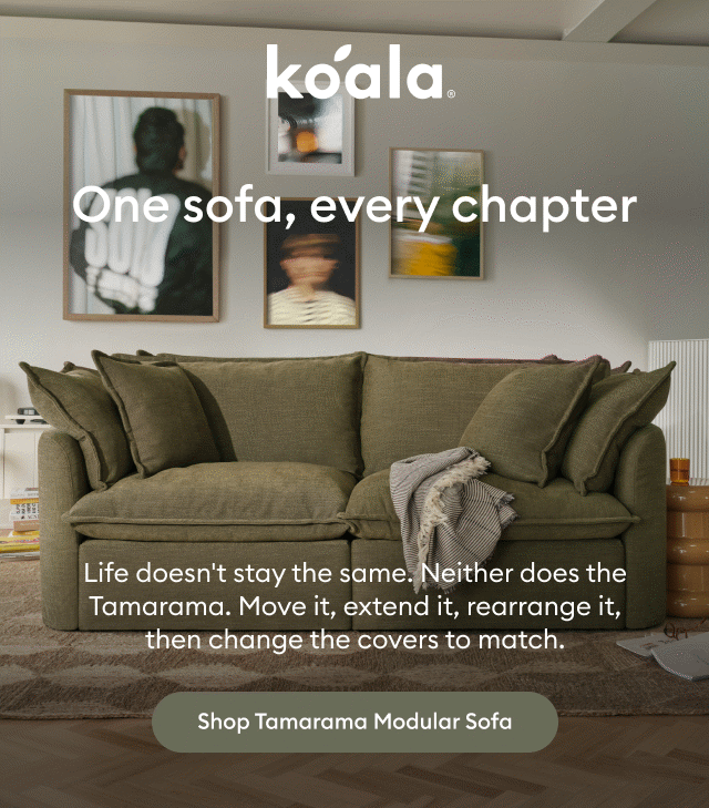 Tamarama Modular Sofa designed to grow with every stage of life. Modular sections can be moved, extended and rearranged, while interchangeable covers make it easy to refresh your space. Shop the Tamarama Modular Sofa.