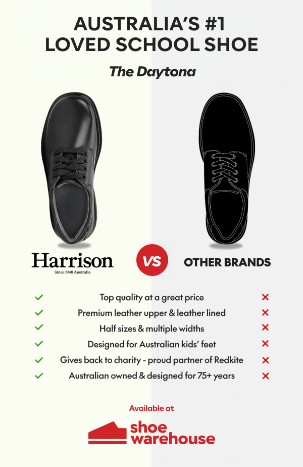 daytona harrison available at shoe warehouse