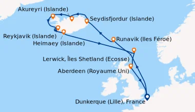 Carte itinéraire