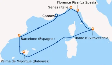 Carte itinéraire