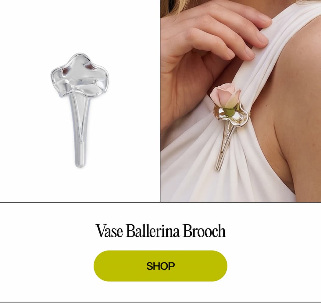 Vase Ballerina Brooch | SHOP 