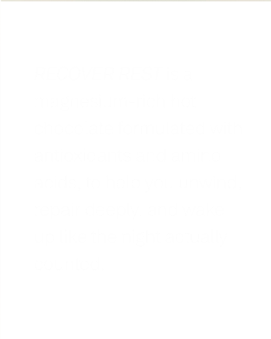 RECOVER REST