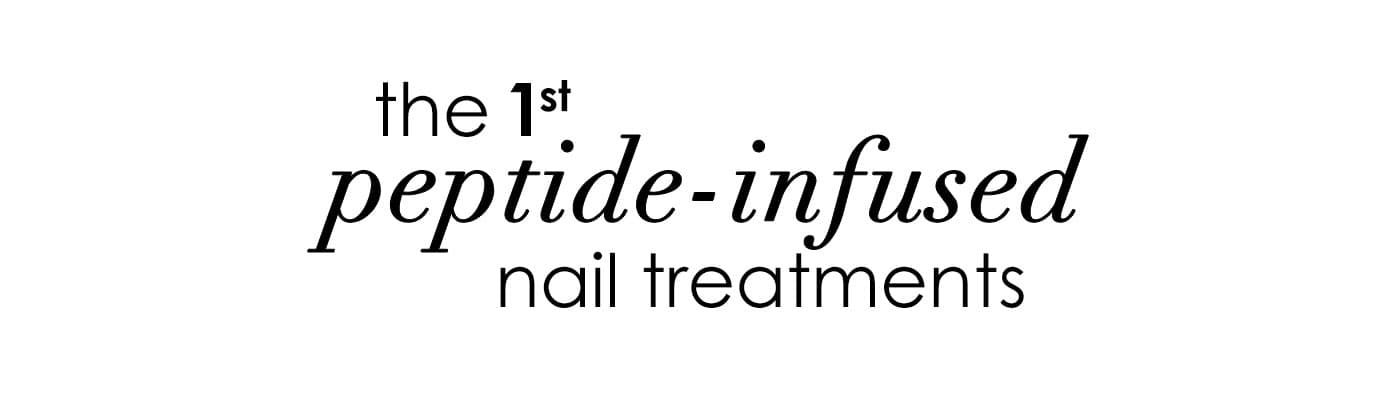 the 1st peptide-infused nail treatments