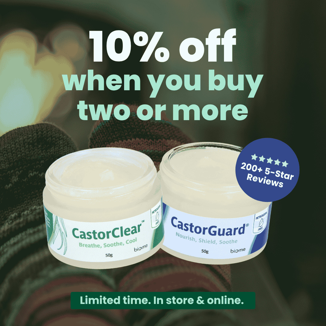 NEW CastorClear winter wellness balm