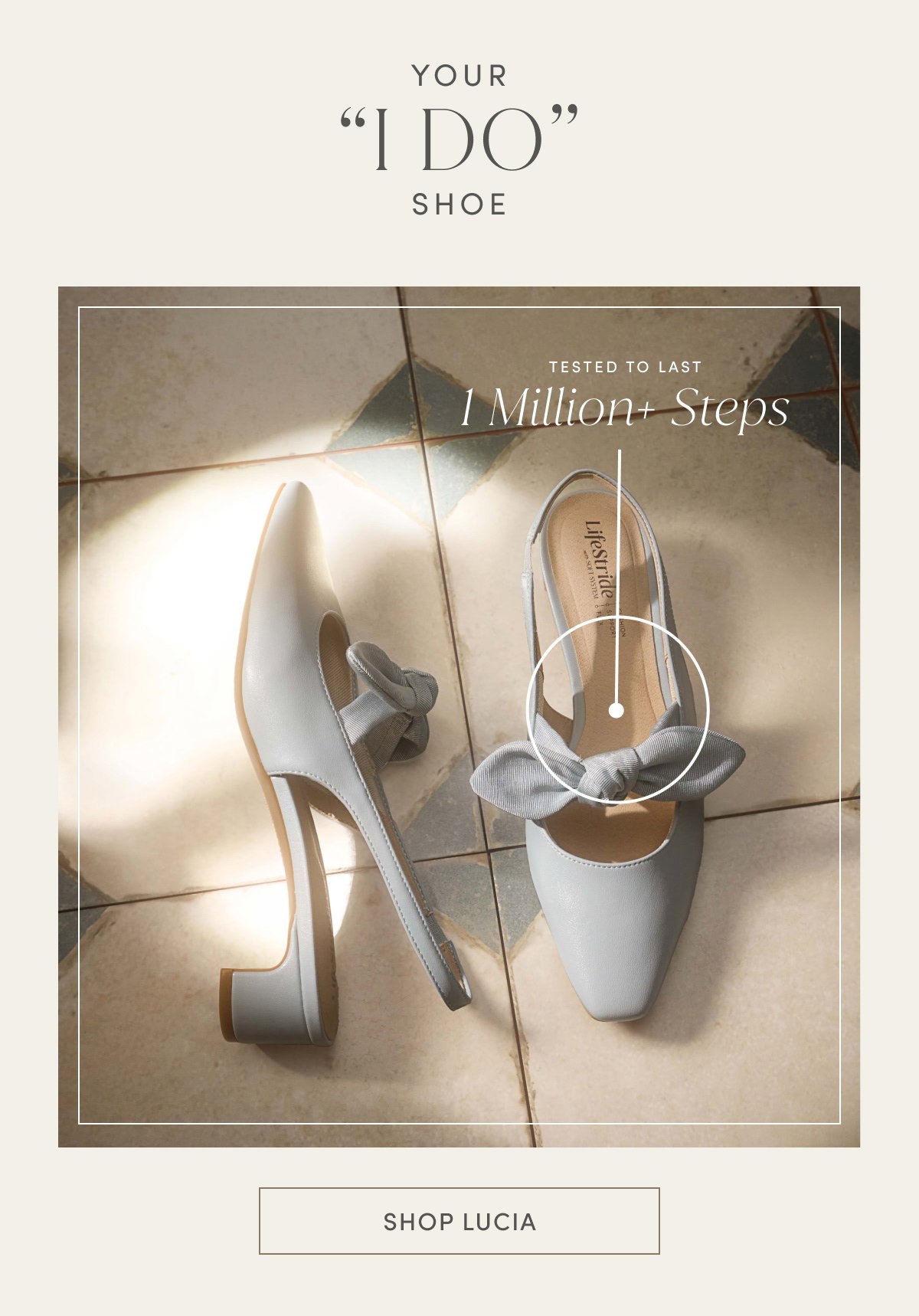 Your I Do Shoes | Shop Lucia