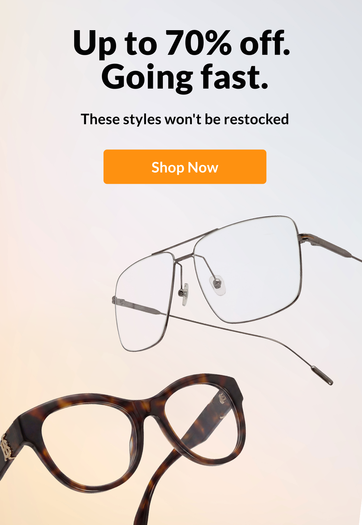 70% off going fast