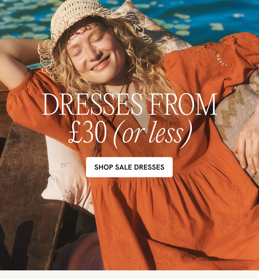 DRESSES FROM £30 (or less) SHOP SALE DRESSES