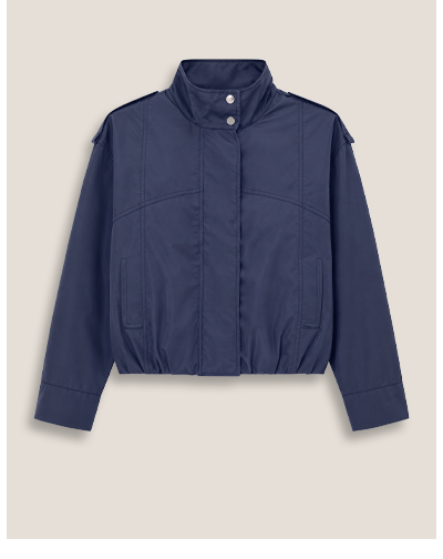 Roxi Funnel Neck Bomber Jacket