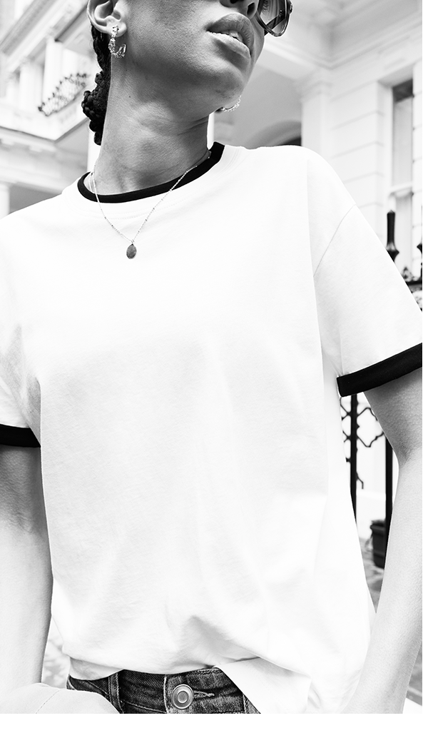 Pulia Layered-Look Crew Neck T-shirt