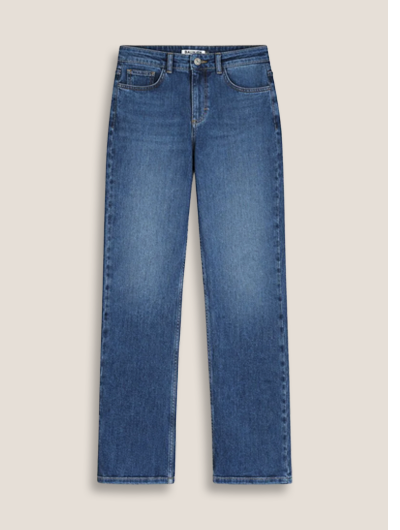 Kim Organic Cotton Stretch Straight Leg Jeans