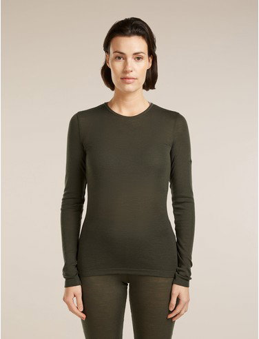 Women's Merino 175 Everyday Long Sleeve Crewe - Dark Loden / S