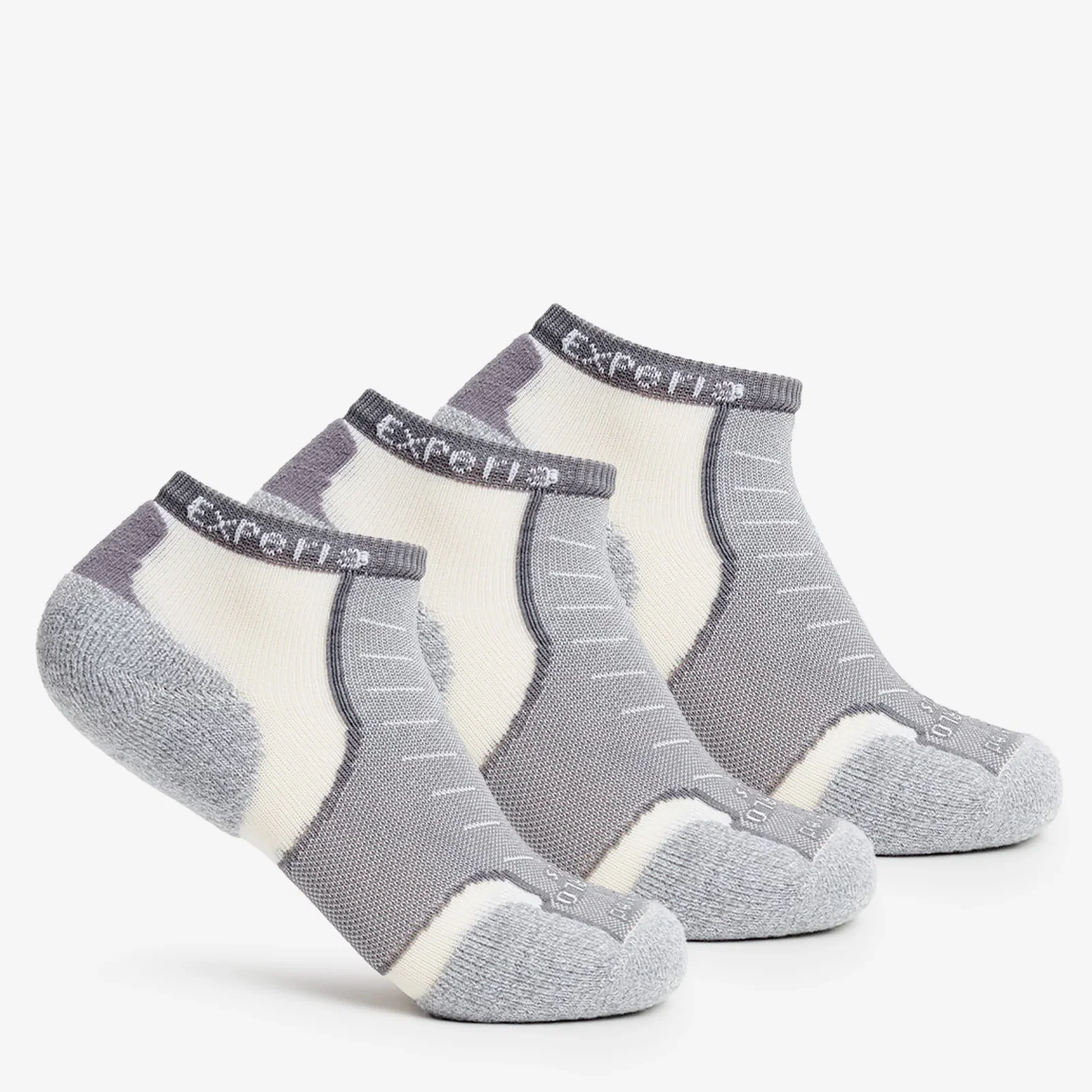 Image of Experia TECHFIT Light Cushion Low-Cut Fitness Socks (3 Pairs) | XCCU