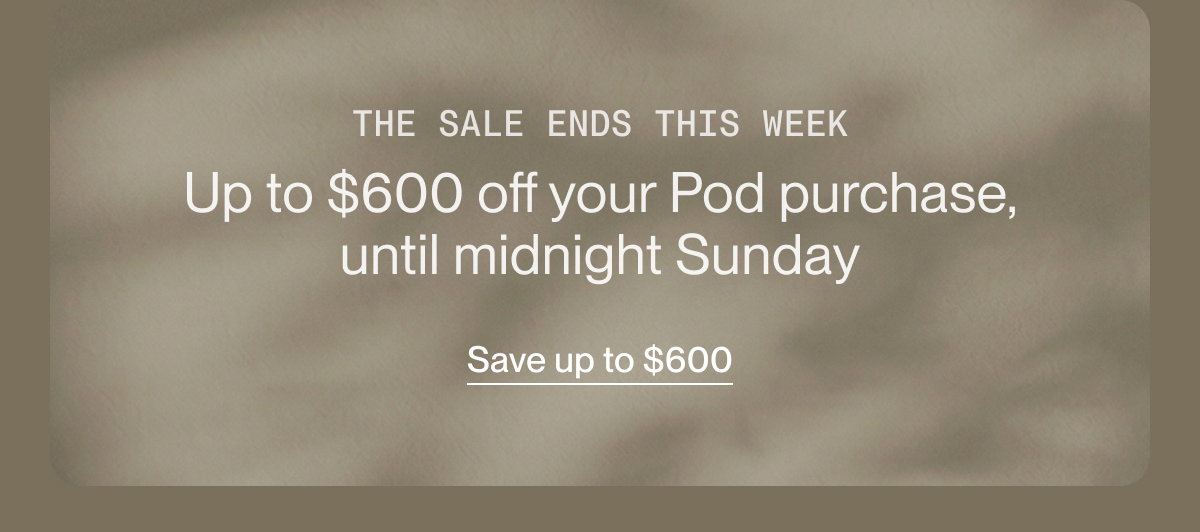 The Sale ends this week