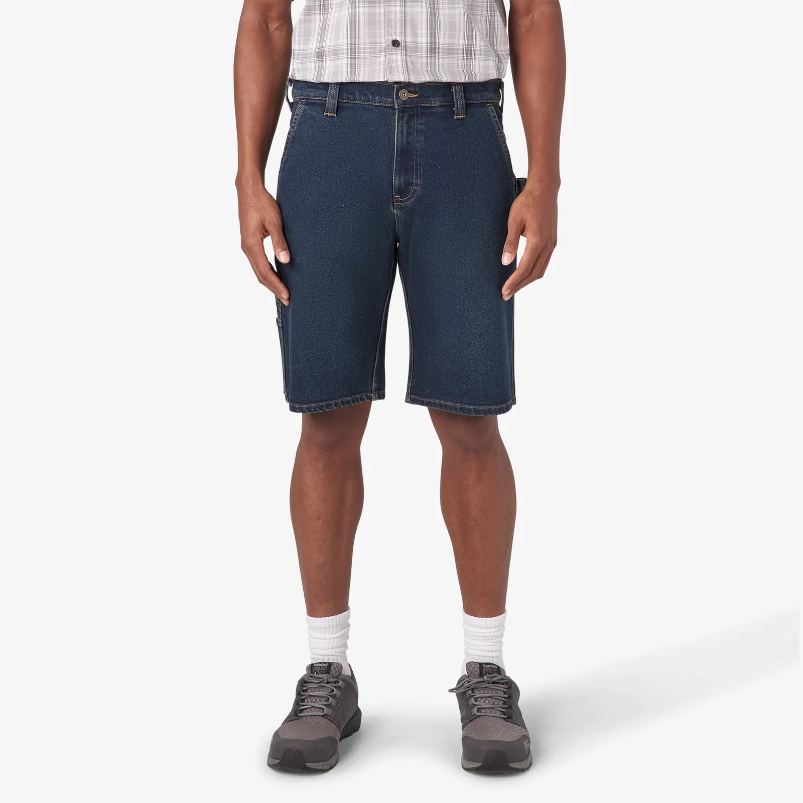 Image of Denim Utility Shorts