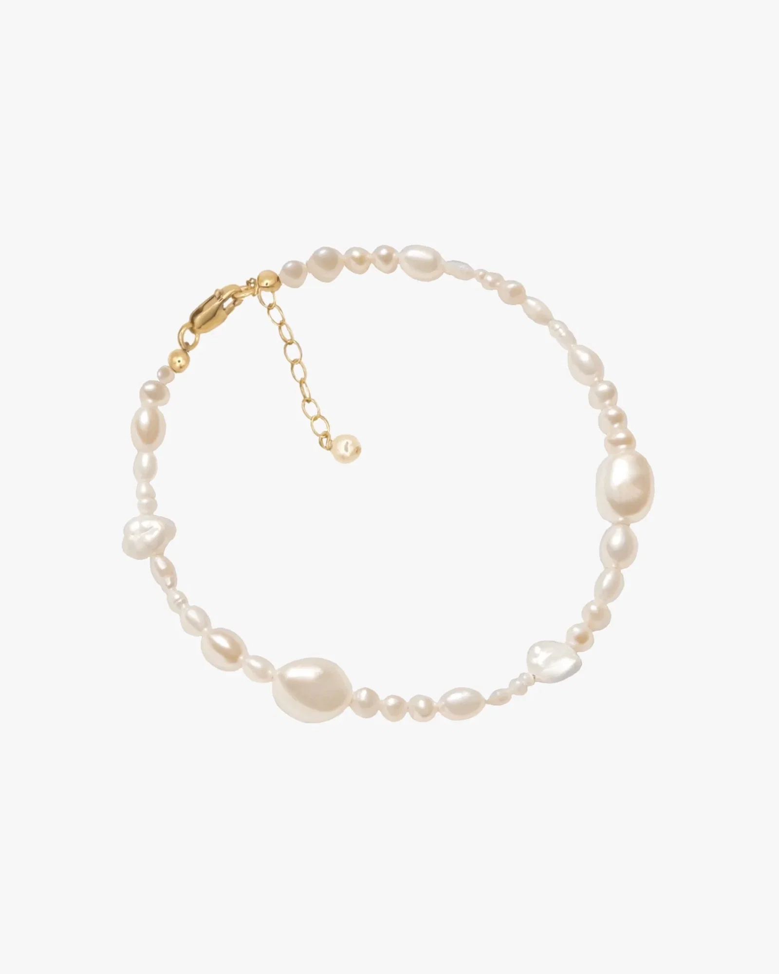 Image of Sloane Organic Pearl Anklet