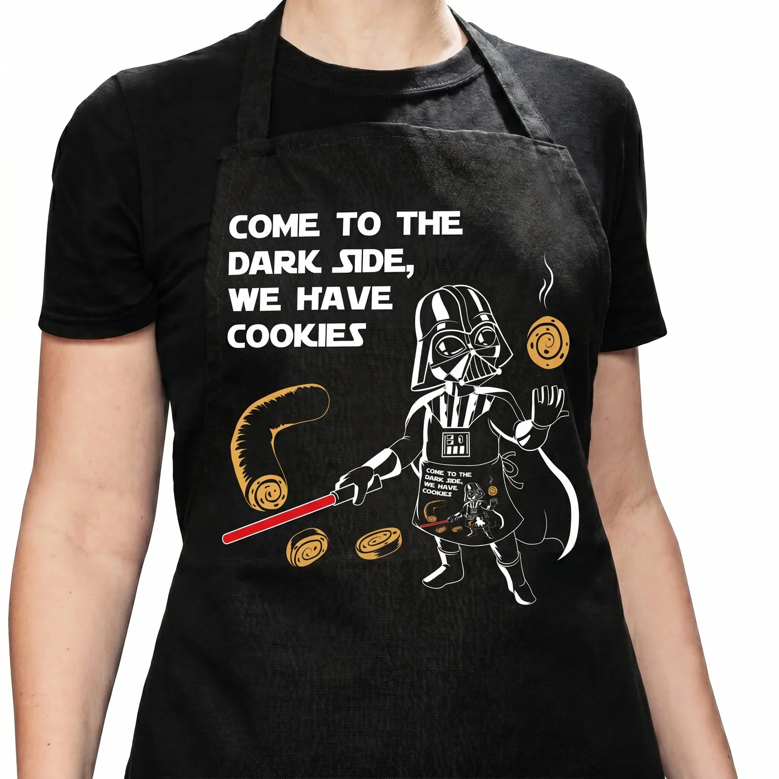 Küchen- und Grillschürze "Come to the Dark Side"
