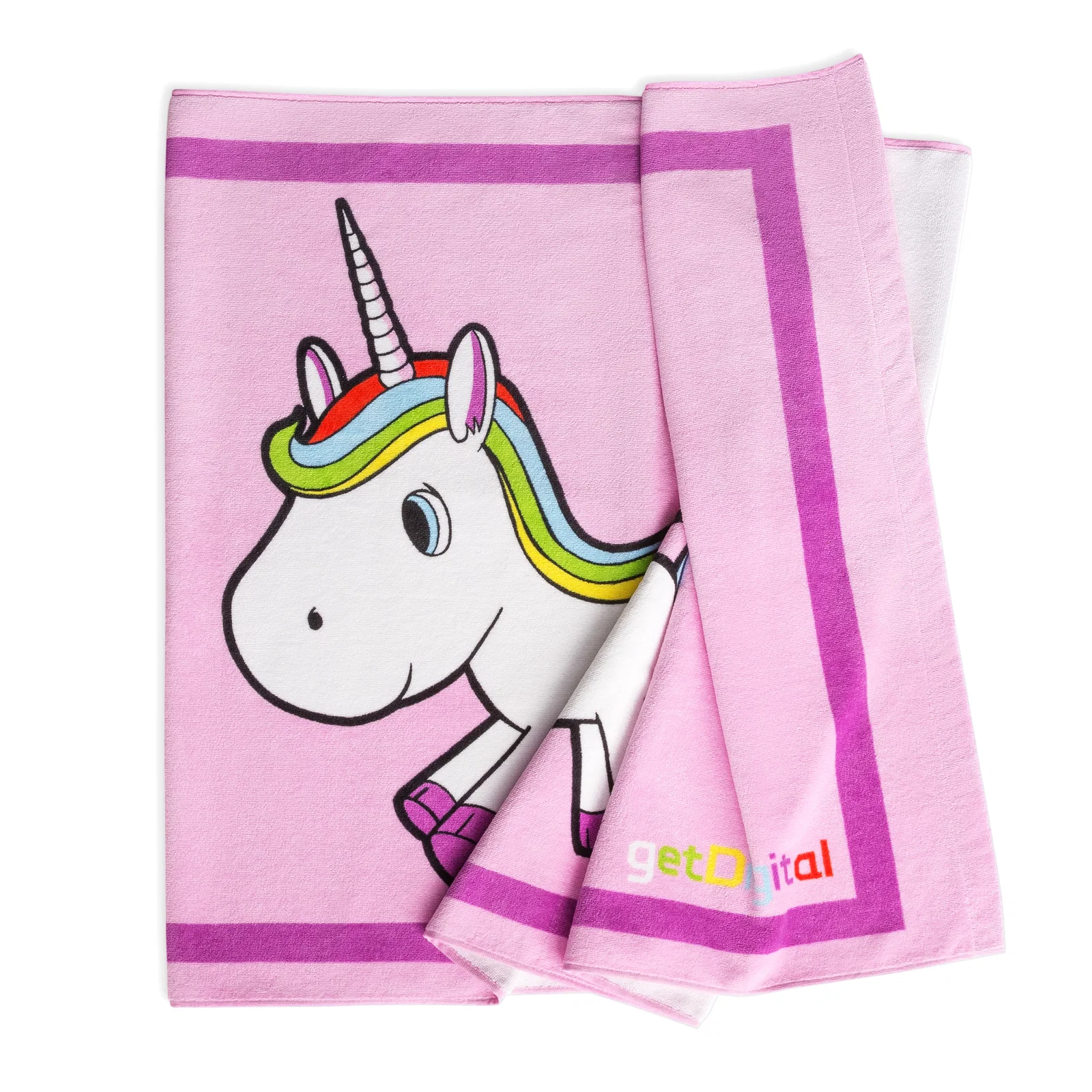 Einhorn Strand- und Badehandtuch