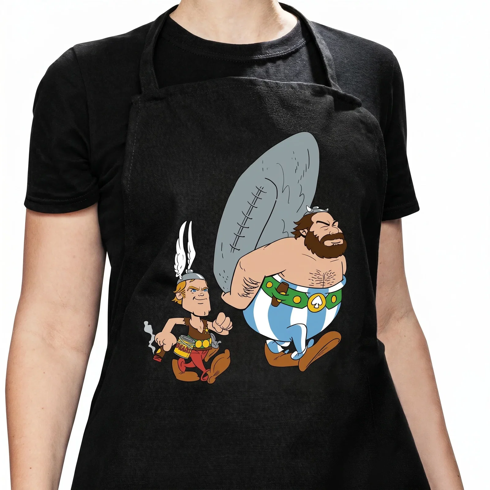 Küchen- und Grillschürze "Asterence und Budelix"