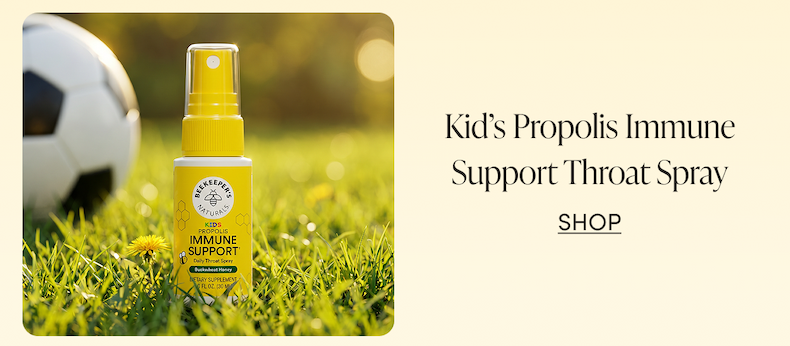 Kid’s Propolis Immune Support Throat Spray  CTA: SHOP
