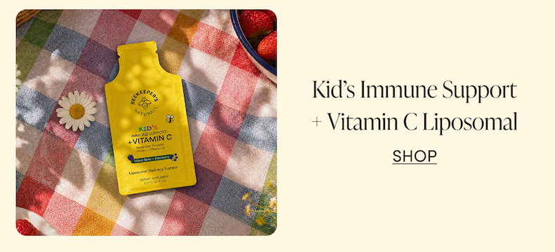 Kid’s Immune Support + Vitamin C Liposomal  CTA: SHOP 