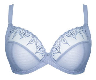 Curvy Kate Flare Full Cup Plunge Side Support Bra Powder Blue