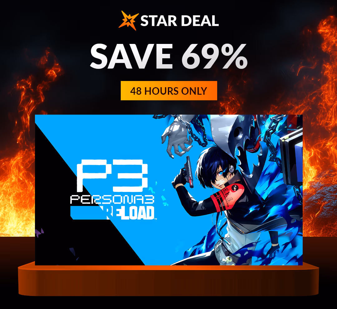 Star Deal: Red Hot Sale - Persona 3 Reload. Save 69% for the next 48 hours only!