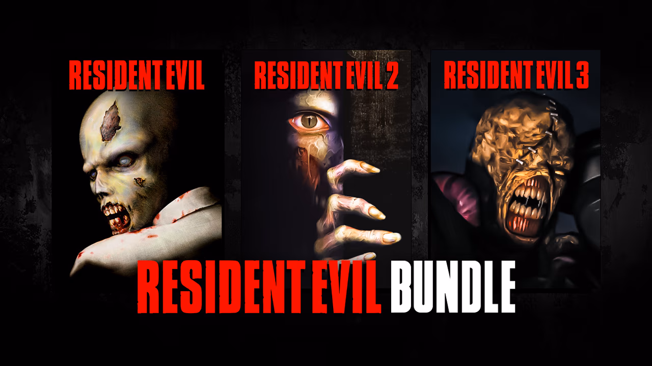 Resident Evil Bundle: Resident Evil, Resident Evil 2, Resident Evil 3