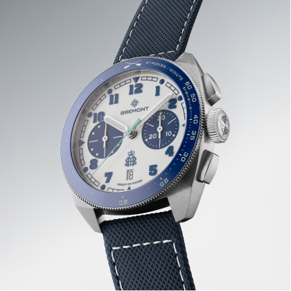 Terra Nova HRR Chronograph Leather Strap