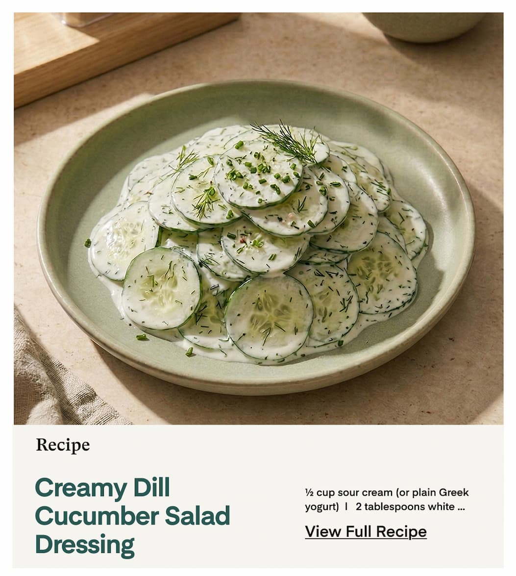 Creamy Dill Salad