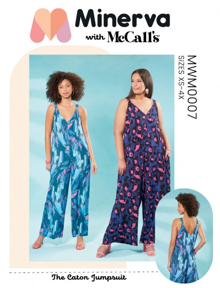 Minerva with McCalls Sewing Pattern Caton Jumpsuit (PDF)