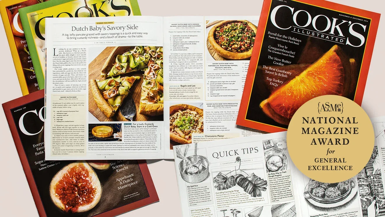 Cook's Illustrated Magazine