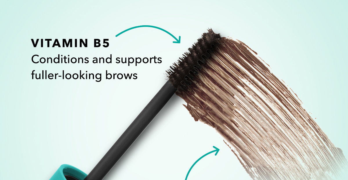 Vitamin B5 - Conditions and supports fuller-looking brows