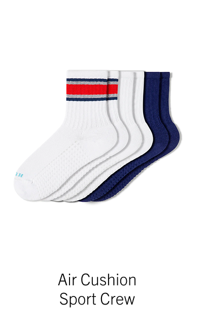 Air Cushion Sport Crew 3 Pair Pack