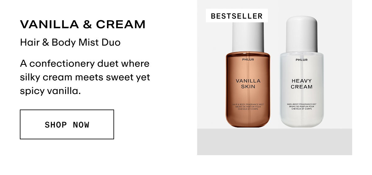 Vanilla & Cream - Hair & Body Mist Duo