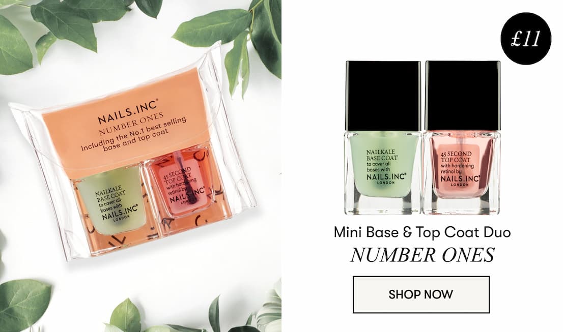 Mini base and top coat duo